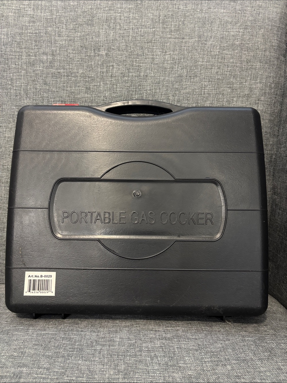 Portable Gas Cooker Case - Black